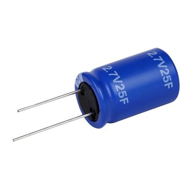 25F 2.7ボルト500fのコンデンサーの転換/電源のための長いサイクル寿命