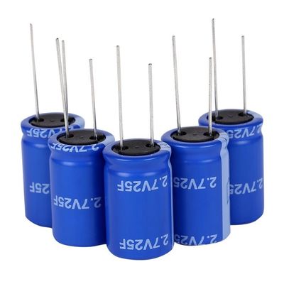 一般目的2.7 V 25Fのsupercapacitor 1000Fは利用できる見本抽出する