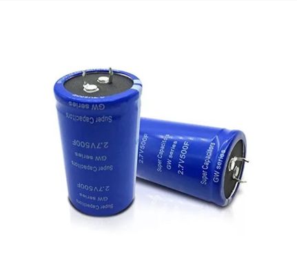 VDEの極度のコンデンサー2.7 V 500Fの長いサイクル寿命高出力力