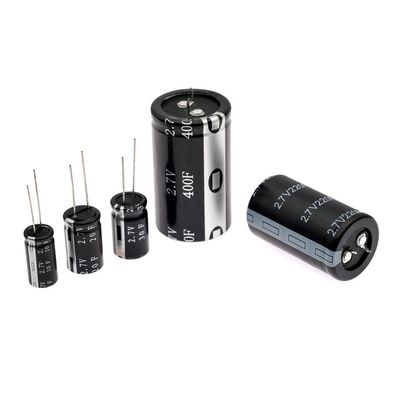 円柱1F~400F 2.7V高温Supercapacitor Ultracapacitor