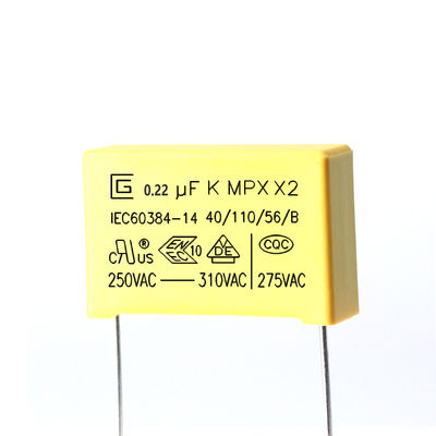 -抑制剤を抵抗224kのコンデンサー275VACの高い湿気0.22 UFの炎にあてなさい
