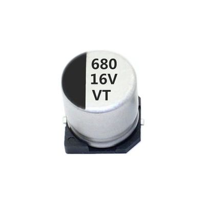 電気分解アルミニウム コンデンサー680uf 16vのよい電気性能