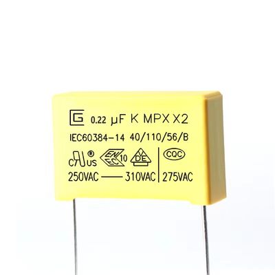 0.22UF 224K P15MM 310VACの電源の管理委員会のための反干渉のコンデンサー