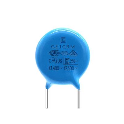 炎-抑制陶磁器の安全コンデンサー103M Y2 300V P10MM
