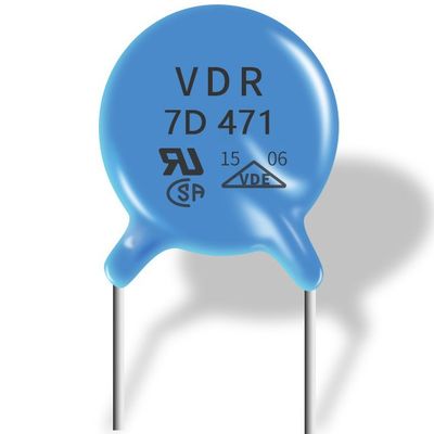 7D471K メタルオキシドバリストール 1pF-1000pF 6V-1500V 0.5W-10W 電源評価