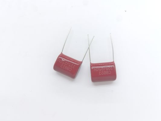 電圧金属化ポリプロピレンコンデンサ 金属化フィルムコンデンサ 2.2uF -40.C~85.C ± 5% 許容度