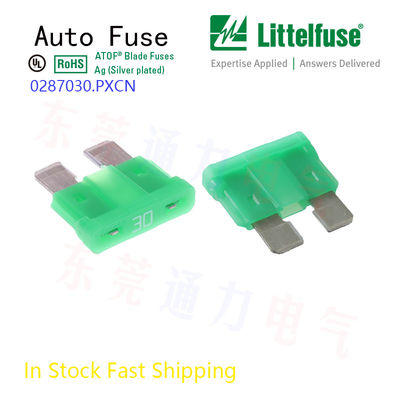 自動車用ミニブレードファイューズ リトルファイューズ 2A グレー 部品番号 0287002.PXCN