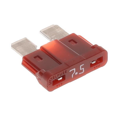 自動車用リトルフューズ 7.5A 自動刃のフューズ ブラウン 32V Dc Mfr 部品番号 02870075.PXCN