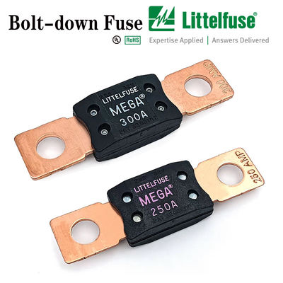 MEGA littleelfuse 0298150.ZXEH 重用用電気自動車用シューズ ボルトダウンシューズ 32V