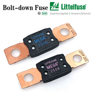 MEGA littleelfuse 0298150.ZXEH 重用用電気自動車用シューズ ボルトダウンシューズ 32V