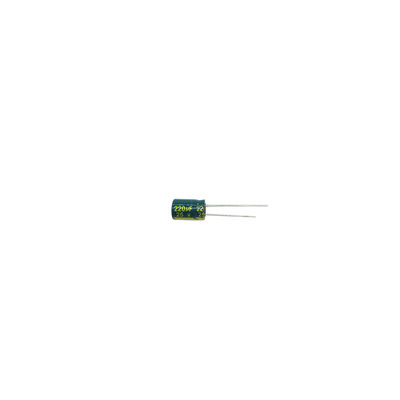 220UF 25V 電子機器の電源のための電解アルミニウムコンデンサ