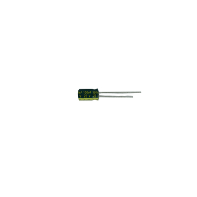 高周波アプリケーション用100UF 25Vアルミ電解電容器