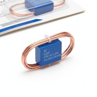 錫メッキ銅リード線材 X2 セーフティコンデンサ 容量公差 ±20% 定格サージ電圧 定格電圧の2.5倍